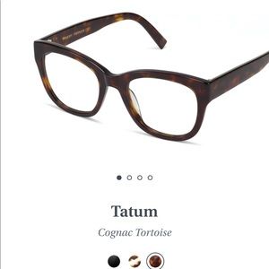 Warby Parker Tatum 283 cognac tortoise